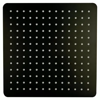 Produktbild von XXL-Regendusche Edelstahl-Duschkopf DPG2005 superflach in Schwarz - 30 x 30 cm