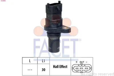 Produktbild von FACET Nockenwelleposition Sensor für TOYOTA Yaris Schrägheck (P9) Nockenwellen 9.0466