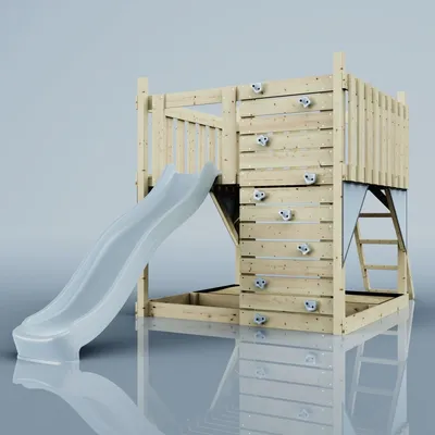 Produktbild von OutdoorToys Plattform Sternenhimmel aus Holz in Blau