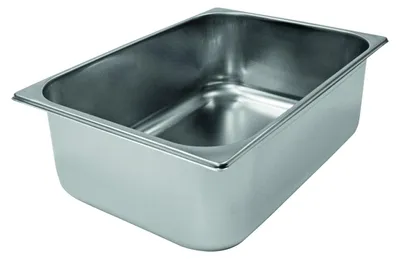 Produktbild von Eisbehälter aus Edelstahl, 8,7 Liter, 360x250x120 mm, für Eisvitrinen
