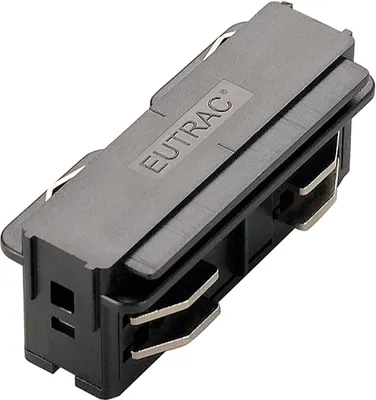 Image de Eutrac 145560 High voltage mounting rail Connector Black