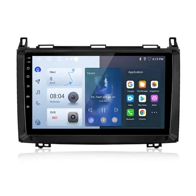 Immagine prodotto di 9'' Autoradio Carplay 8kern 4G SIM Für Mercedes-Benz Classe A W169 2004-2012 SWC RDS BT WIFI Android auto DAB+ 4+64G RDS FM