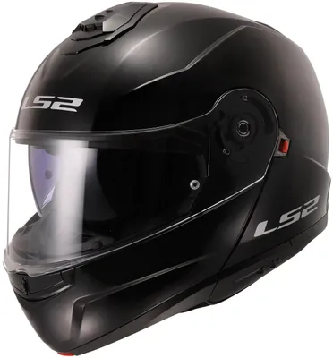 Zdjęcie produktu dla Kask z klapką LS2 FF908 Strobe II Solid, czarny, 3XL (65/66)