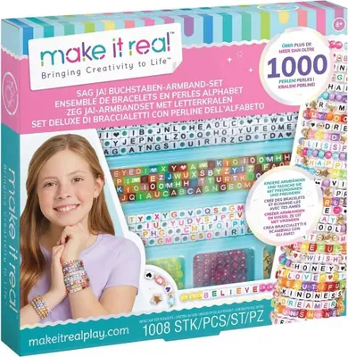 Image de Make it Real - Maak je eigen kralen Armbanden, 1008dlg.