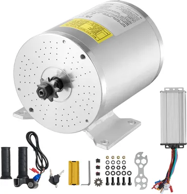 Image de SucceBuy 2kW Moteur DC sans balais 48V 4300 tr/min avec boîtier de contrôle