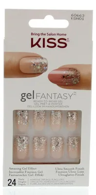 Productafbeelding van Kiss Gel Fantasy Nails Fanciful (1 set)