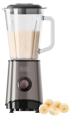 Obrázok produktu pre Black & Decker BXJB801E, Stojaci mixér, Nerezová oceľ, Miešanie, 0,84 m, Tlačidlá, 800 W