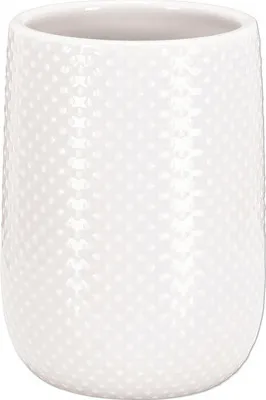 Immagine prodotto di Bicchiere per spazzolini Kleine Wolke DOTTY Bianco