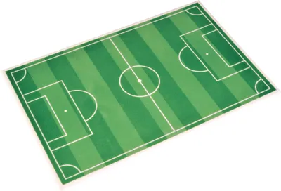 Produktbild von 10 Tortenaufleger Fußballfeld als essbare Tortendeko