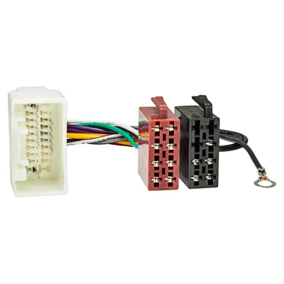 Produktbild von Radio Adapter Kabel kompatibel mit Mitsubishi Pajero Outlander ASX ab 2007 auf 16pol ISO Norm