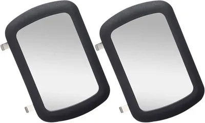 Produktbild von Set mit 2 aufsteckbaren Kosmetikspiegeln für Sonnenblenden, kompatibel mit SUVs und LKWs