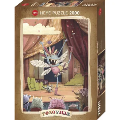 Zdjęcie produktu dla HEYE Puzzle Zozoville: Vom Broadway 2000 Teile