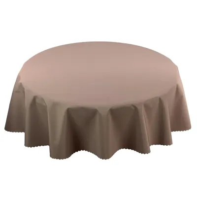 Produktbild von Gartentischdecke Wasserdichte Polyester Braun Rund 100 cm