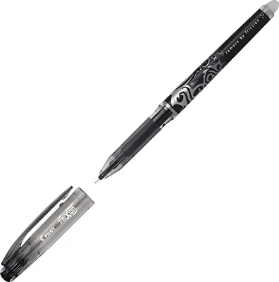 Produktbild von Pilot FriXion Point, Stick Pen, Schwarz, Schwarz, 0,5 mm, 0,25 mm, Medium