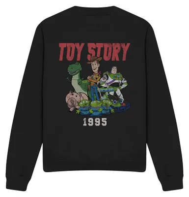 Produktbild von Toy Story - "1995" Sweatshirt für Herren/Damen Uni TV33773 (XXL) (Schwarz)