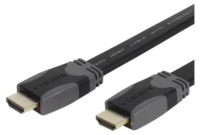 Zdjęcie produktu dla ViVanco™VVVHDMI15MMGK, 1,5 m, HDMI Typu A (Standard), HDMI Typu A (Standard), Czarny