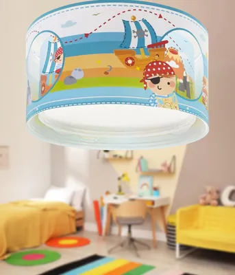 Zdjęcie produktu dla Plafon sufitowy Pirate Island - Wyspa Piratów dla dzieci