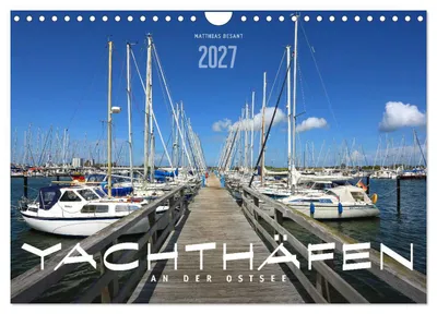 Produktbild von YACHTHÄFEN AN DER OSTSEE (Wandkalender 2027 DIN A4 quer), CALVENDO Monatskalender