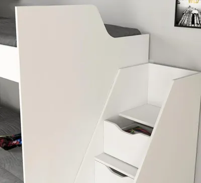 Produktbild von Etagenbett Kinderbett Jugendbett Design Bett Kinderzimmer Bett Doppelstockbett