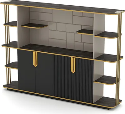 Produktbild von Büroschrank Aktenschrank Schrank Büroregal Standregal Arbeitszimmer