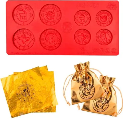 Produktbild von Cinereplicas Harry Potter Gringotts Bank Münzschokoladenform Mehrfarbig Mehrfarbig One Size