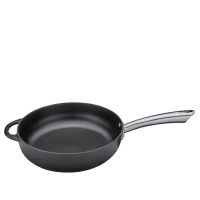 Produktbild von Küchenprofi Provence, Rund, Allzweckpfanne, Schwarz, Eisenguss, 28 cm, 65 mm
