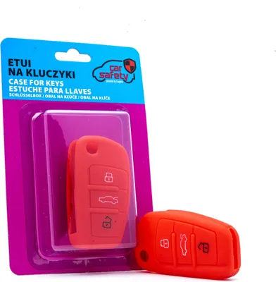 Zdjęcie produktu dla Carsafety Etui Silikonowe Na Kluczyk Do Audi A2 A3 A4 A5 A6 A8 Q3 Q5 Q7 Q8