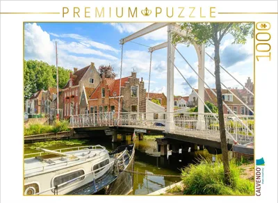 Produktbild von CALVENDO Puzzle Edam Baanbrug | 1000 Teile Lege-Größe 64 × 48 cm Foto-Puzzle für glückliche Stunden