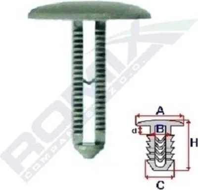 Immagine prodotto di 10x ROMIX A175010 Niet