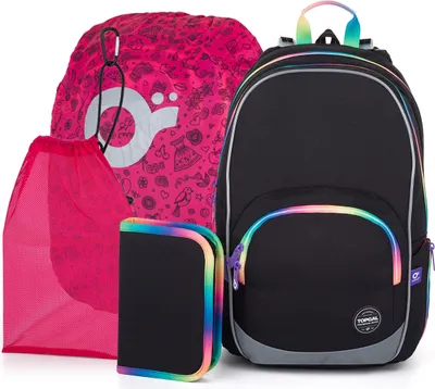 Produktbild von Schulrucksack-Set 4-tlg. KIMI 25010 SET LARGE