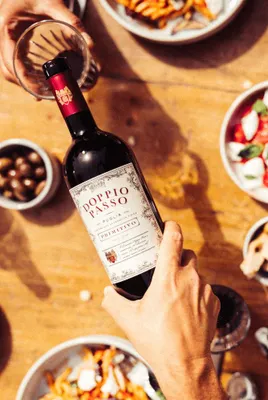 Produktbild von Doppio Passo Rotwein Primitivo Puglia halbtrocken Italien 1 x 0,75 L