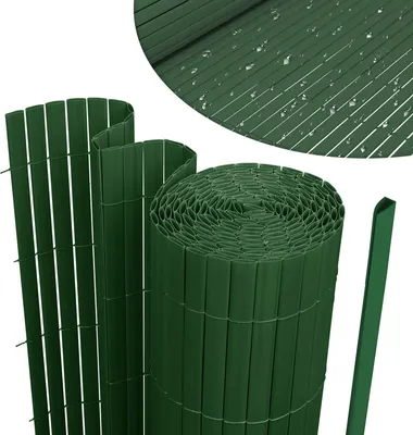 Immagine prodotto di Stuoia dello schermo di privacy del PVC recinzione UV protezione balcone terrazza frangivento schermo di privacy all'aperto balcone pannellatura resistente alle intemperie per balcone giardino tenda recinzione terrazza verde 160x700cm