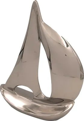 Produktbild von Großes Modell Yacht - Metall - 36 cm - N-1647