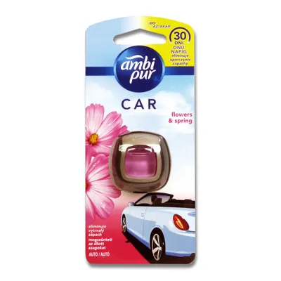Produktbild von Ambi Pur Car Lufterfrischer Flowers & Spring, 2 ml