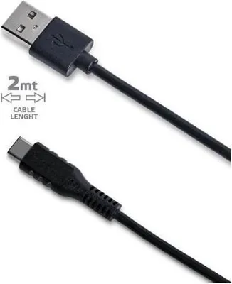 Zdjęcie produktu dla Kabel Celly USB-C, 2 metry, czarny