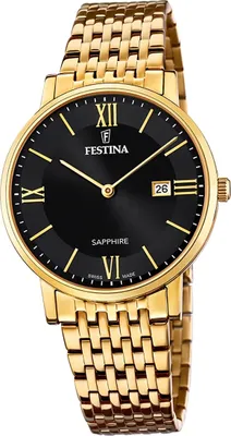 Produktbild von Festina Herren Uhr Swiss Edelstahlarmband gold D2UF20020/3
