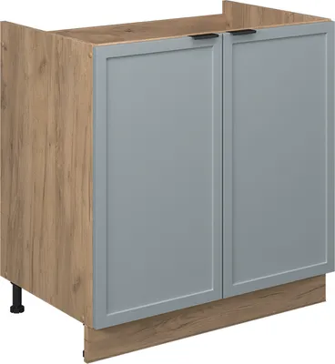Immagine prodotto di Mobile lavello cucina Vicco Fame-Line Blu-grigio chiaro 80 cm senza piano di lavoro, Model 50776
