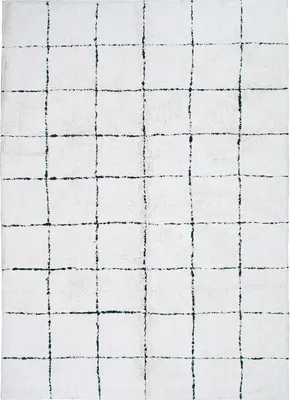 Produktbild von Waschbarer Berberteppich aus Baumwolle Beige 80x200