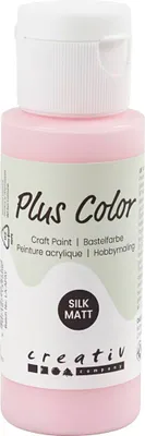 Image de Creativ Company plus peinture acrylique couleur, rose doux, 60 ml