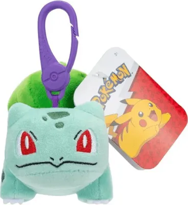 Obrázok produktu pre Jazwares Pokémon Plyšová kľúčenka Series 1 Bulbasaur 10cm