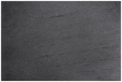 Produktbild von Wallario Wandbild aus Acryl, 90 x 60 cm, freischwebende Optik - Schwarze Schiefertafel Optik - Steintafel