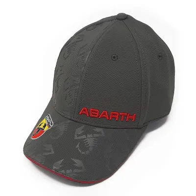 Zdjęcie produktu dla Czapka Abarth szary zielony zakrzywiony daszek