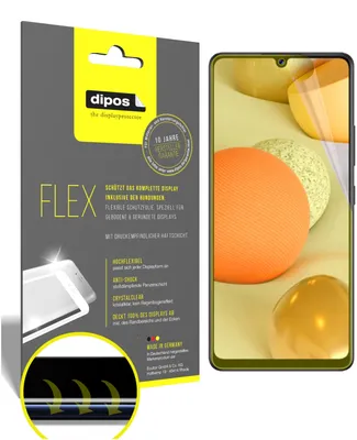 Zdjęcie produktu dla 3x folia ochronna do Samsung Galaxy A42 5G, 100% pokrycia ekranu, Dipos Flex