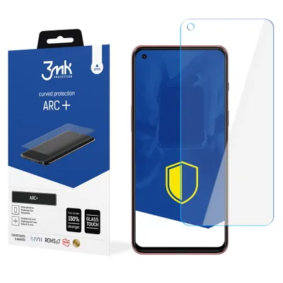 Produktbild von 3mk Display Schutzfolie ARC+ für OnePlus Nord 2 5G 0,17mm Self-Heal