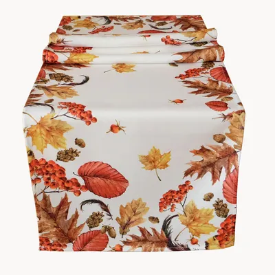 Produktbild von Tischwäsche mit Motiv Herbstblätter 85 x 85 cm