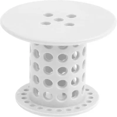 Image de Filtre pour siphon de 45 à 55 cm, pour baignoire et évier, blanc