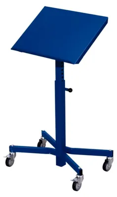 Produktbild von Materialständer inkl. 2 Bremsrollen, BxTxH 600 x 4 10x 750-1100 mm