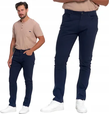 Obrázek produktu pro Pánské kalhoty Elegantní chinos kalhoty s kapsami MORAJ velikost 30
