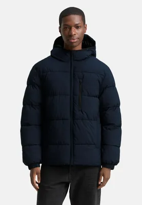 Produktbild von TOM TAILOR Denim Herren Lightweight Pufferjacke mit Kapuze