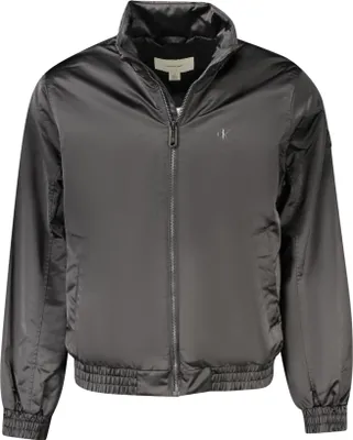 Produktbild von Herren Langarm-Jacke Schwarz: Wind- & wasserabweisend, recyceltes Material